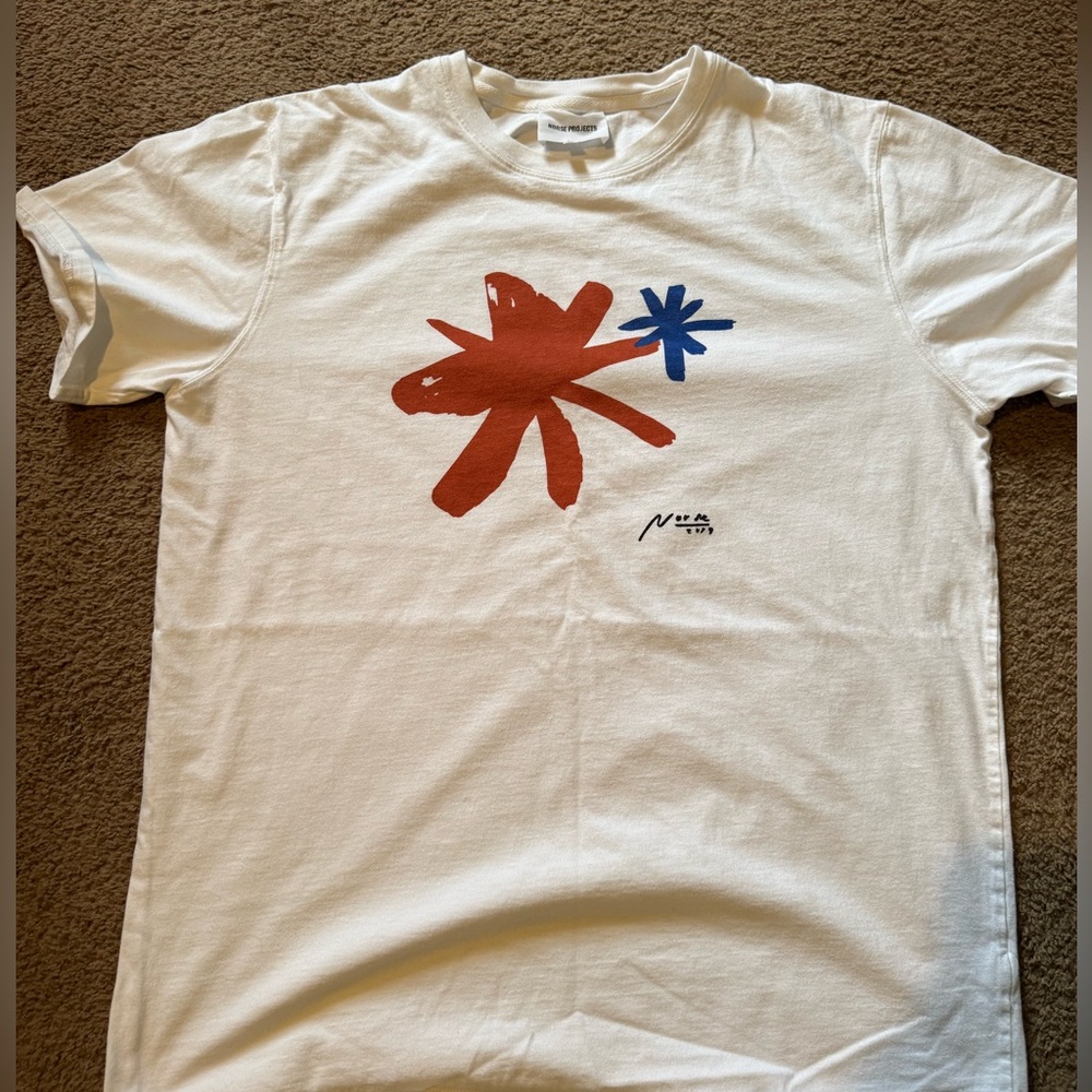 Brand New Norse Project White Tee